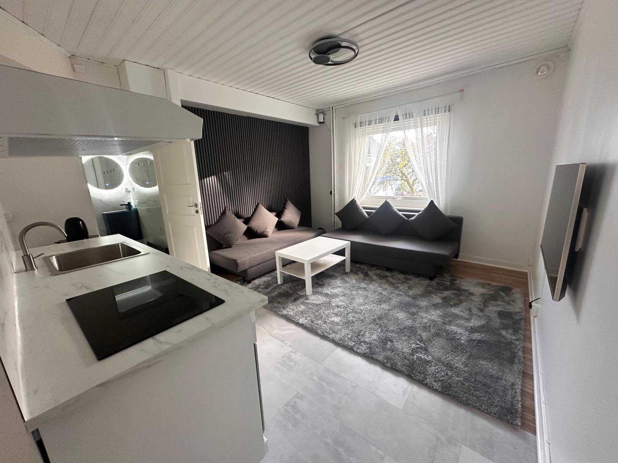 Luxury 2 Rooms Residence At The Heart Of Borås Dış mekan fotoğraf